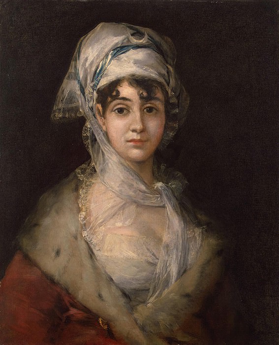 Goya Francisco - Portrait of Antonia Zárate. Hermitage ~ part 04