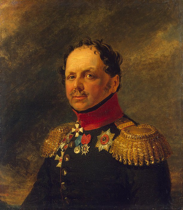 Dawe George - Portrait of Ilya Ivanovich Alekseyev. Hermitage ~ part 04