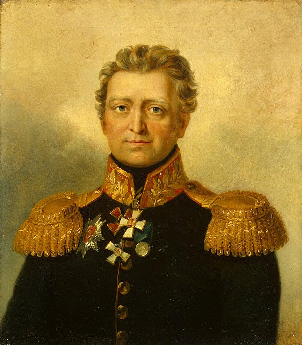 Dawe George - Portrait of Vasily Ivanovich Harpe. Hermitage ~ part 04