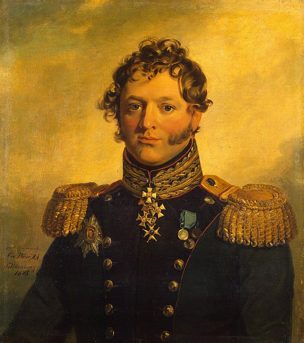 Dawe George - Portrait of Peter A. Kozena. Hermitage ~ part 04