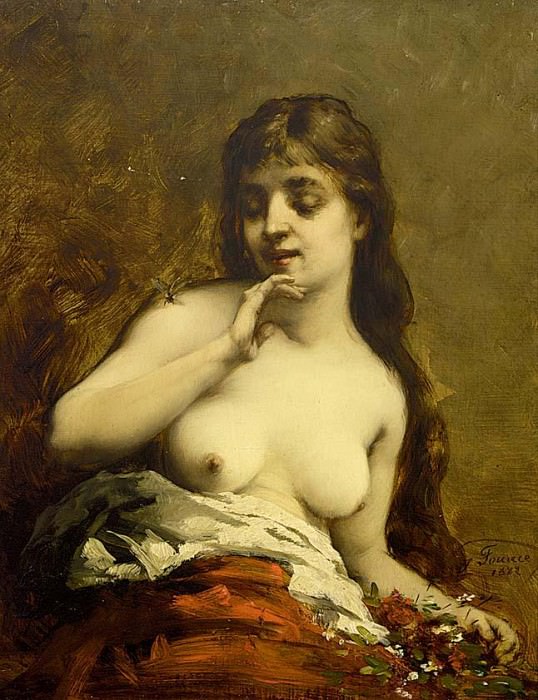 FOUACE GUILLAUME ROMAIN FEMALE NUDE. French artists