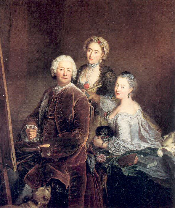 Пенэ, Антуан (1683-1757) #1. Французские художники