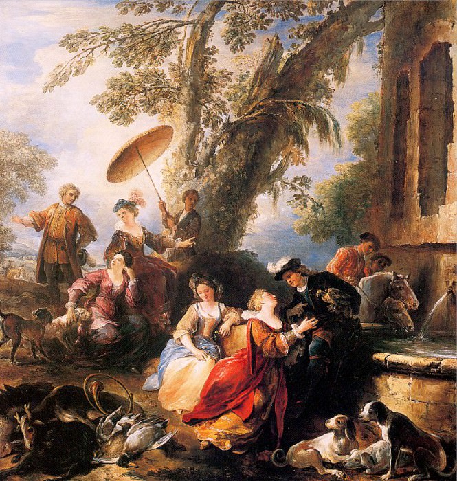 Парросель, Жозеф (1646-1704). Французские художники