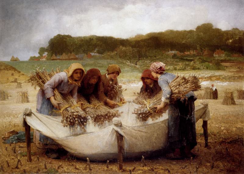 Ложе, Дезире Франсуа – Сбор урожая маков, Французские художники