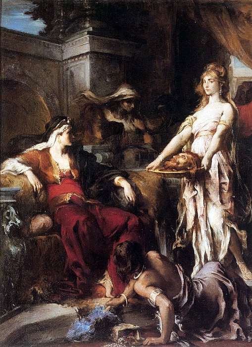 Х.Л.Леви - Жена Ирода. Французские художники