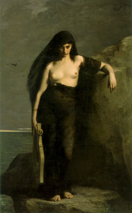 Mengin Charles August Sappho. French artists