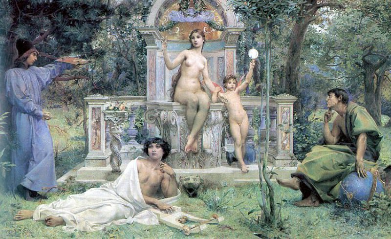 Мерсон, Люк-Оливье (1846-1920). Французские художники