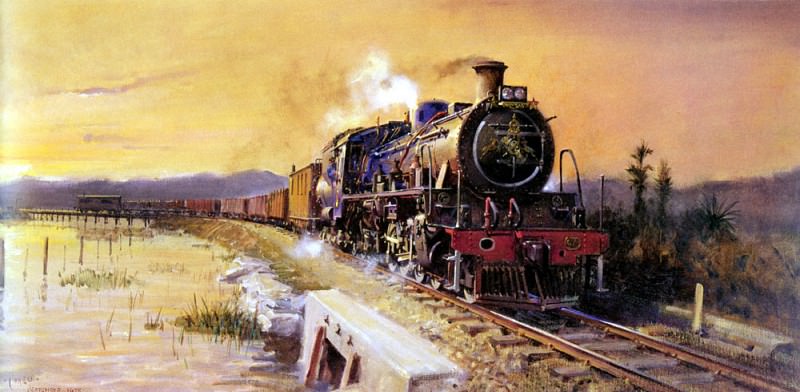Cuneo Terence Tenison Evening Freight To Knysna. French artists