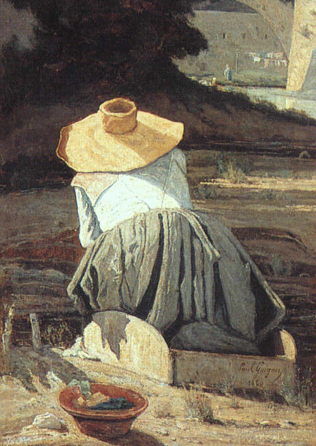 Гигу, Поль-Камиль (1834-1871). Французские художники