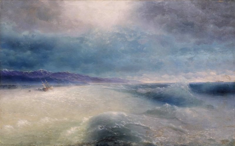 After the storm. Ivan Konstantinovich Aivazovsky