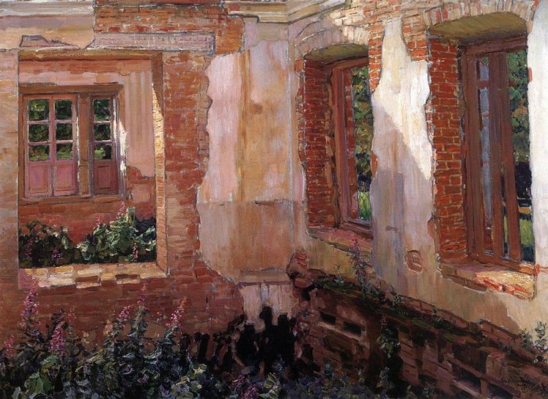 Развалины дома. 1900-е. Аполлинарий Михайлович Васнецов