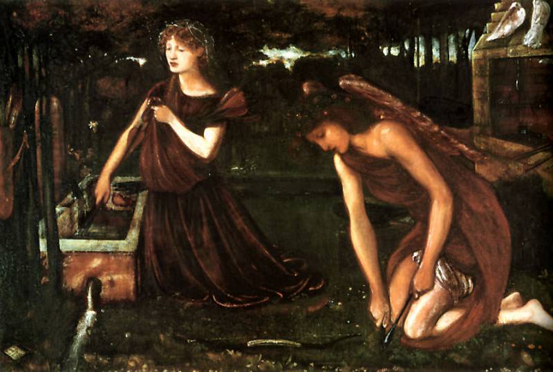 Cupids Forge. Sir Edward Burne-Jones