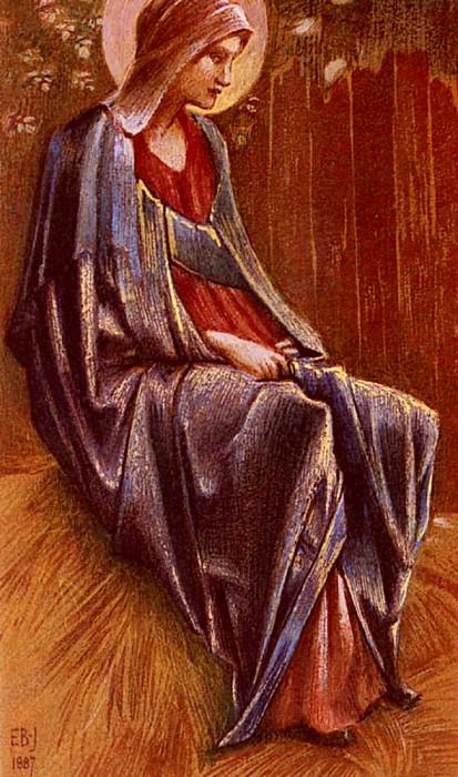 The Virgin. Sir Edward Burne-Jones