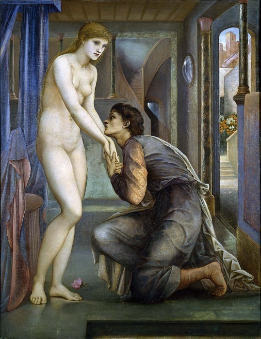 Pygmalion and the Galatea - The Soul Attains. Sir Edward Burne-Jones