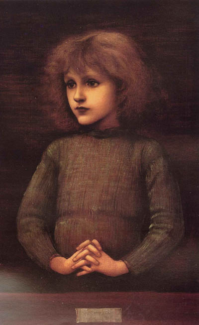 Portrait of a Young Boy. Sir Edward Burne-Jones