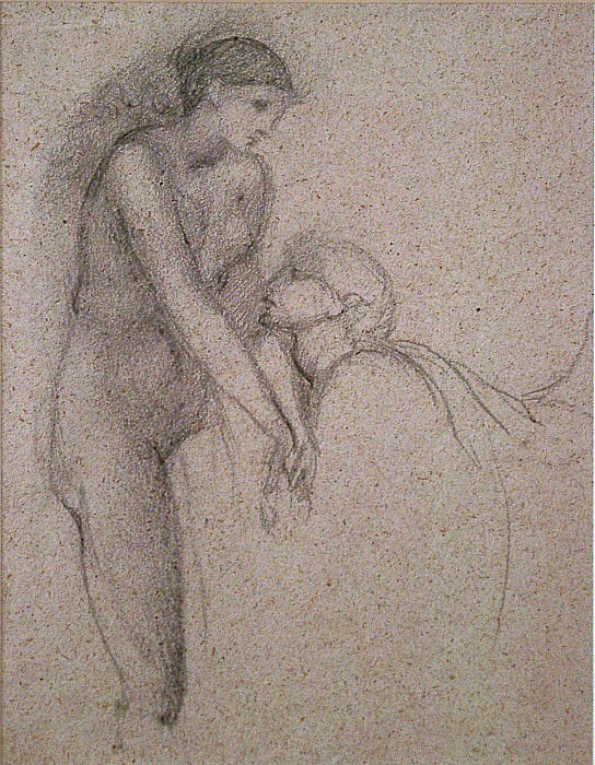 Pygmalion (Study). Sir Edward Burne-Jones