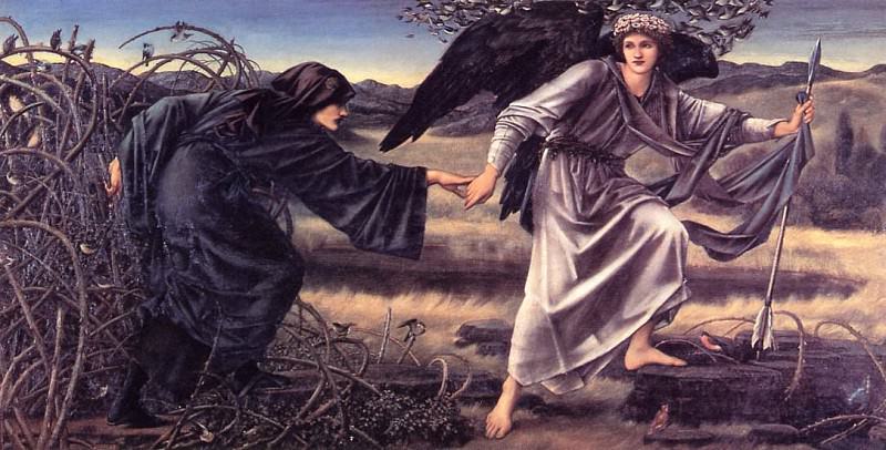 Love Leading the Pilgrim. Sir Edward Burne-Jones