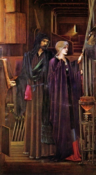 The Wizard. Sir Edward Burne-Jones