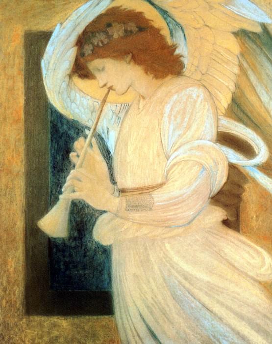 Angel. Sir Edward Burne-Jones