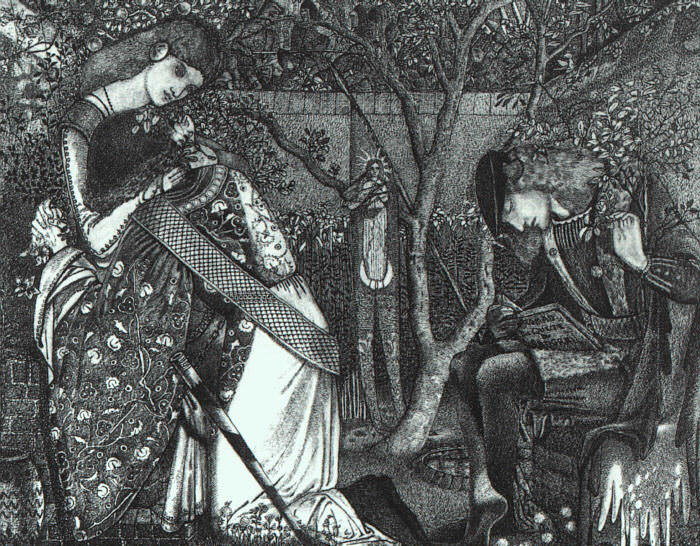 Knight’s farewell, Sir Edward Burne-Jones