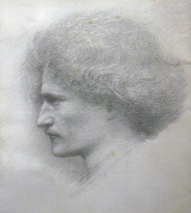 Paderewski by Burne-Jones, Sir Edward Burne-Jones