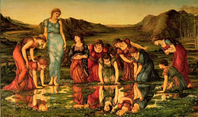 The Mirror Of Venus, Sir Edward Burne-Jones