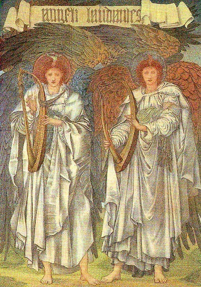 Angeli Laudantes. Sir Edward Burne-Jones