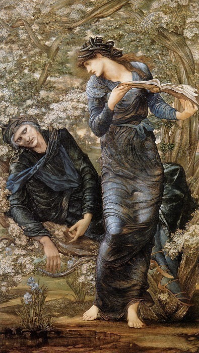 Beguiling of Merlin. Sir Edward Burne-Jones