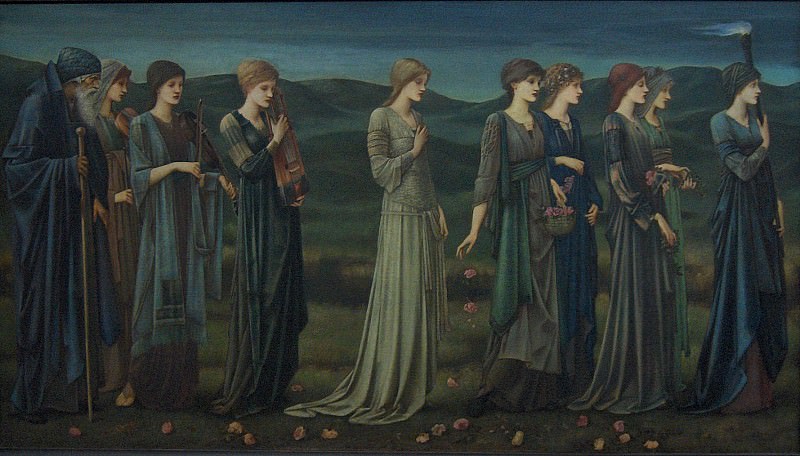 The Wedding of Psyche. Sir Edward Burne-Jones