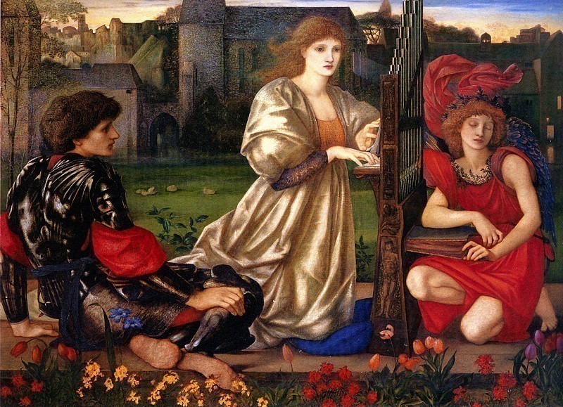 Le Chant d’Amour (Song of Love). Sir Edward Burne-Jones
