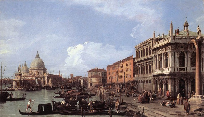 The Molo Looking West. Canaletto (Giovanni Antonio Canal)