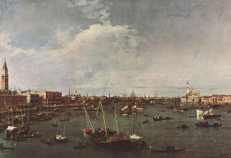 Bacino di San Marco (St Mark-s Basin). Canaletto (Giovanni Antonio Canal)