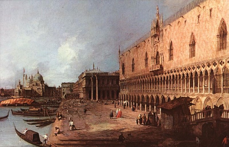 Doge Palace. Canaletto (Giovanni Antonio Canal)