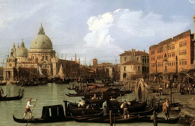 CANALETTO The Molo Looking West detail. Каналетто (Джованни Антонио Каналь)