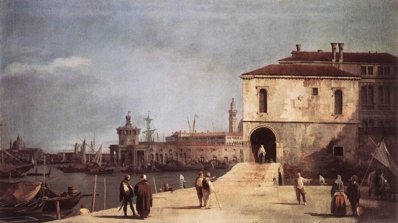 CANALETTO The Fonteghetto Della Farina. Canaletto (Giovanni Antonio Canal)