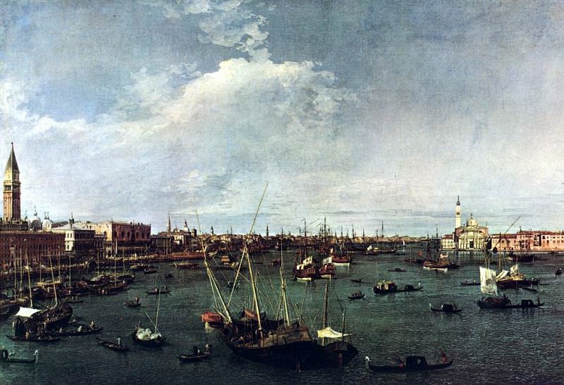 Canaletto Bacino di San Marco (St Mark-s Basin). Каналетто (Джованни Антонио Каналь)