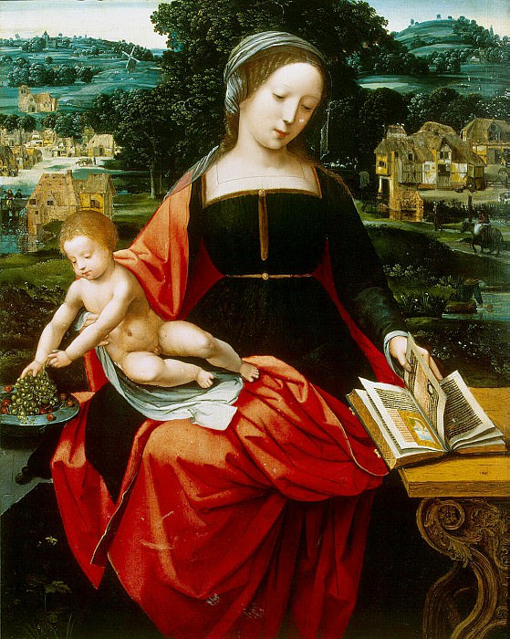 Master of female half-figures. Madonna and Child. Hermitage ~ part 08