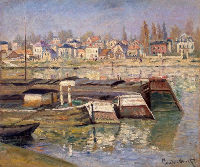Monet, Claude. Sung in Asnieres. Hermitage ~ part 08