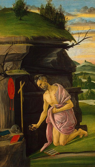 Botticelli, Sandro - St. Jerome. Hermitage ~ part 02