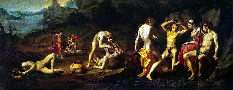 Bronzino, Angelo - The contest between Apollo and Marsyas. Hermitage ~ part 02