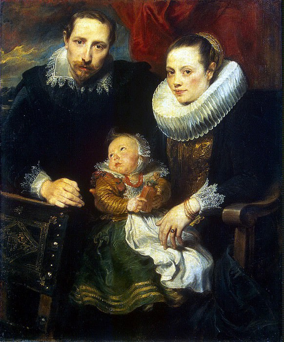 Van Dyck, Anthony - Family portrait. Hermitage ~ part 02