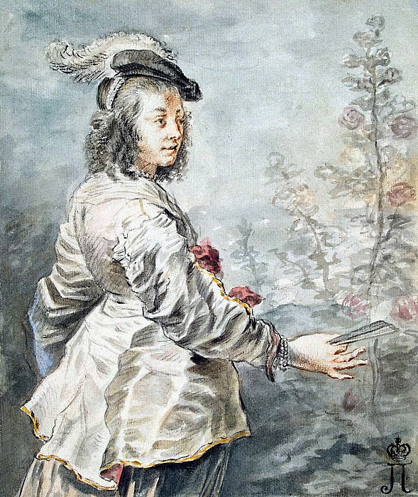 Bukhorst, Jan - A young lady in a beret. Hermitage ~ part 02
