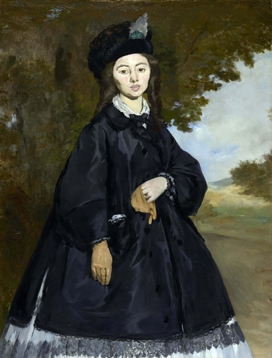 Portrait of Madame Brunet. Édouard Manet