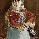 Portrait of Émilie Ambre as Carmen, Édouard Manet