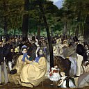 Music in the Tuileries Gardens, Édouard Manet