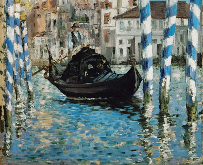 The Grand Canal, Venice. Édouard Manet