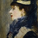 Portrait of a Lady, Édouard Manet