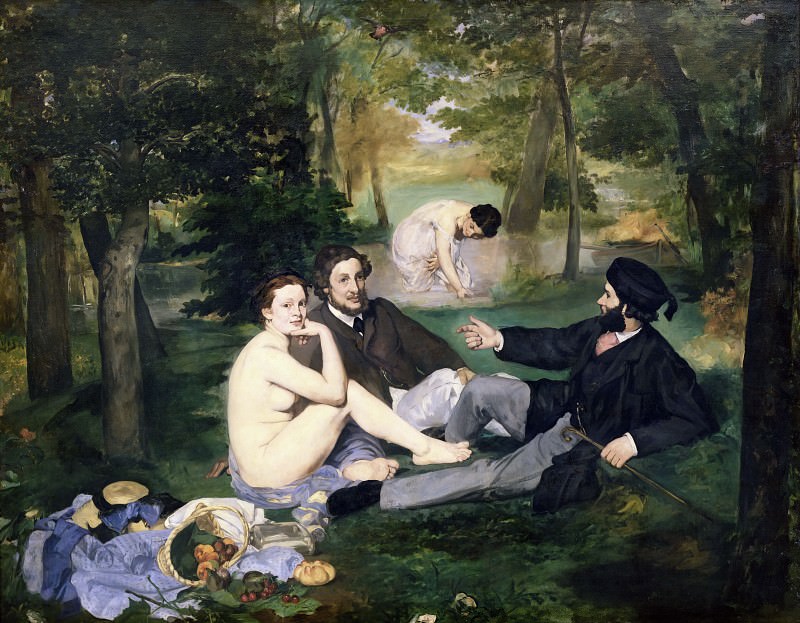 Luncheon on the Grass. Édouard Manet