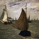 Marine in Holland, Édouard Manet