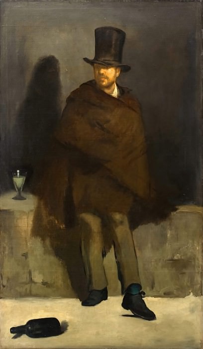 The Absinthe Drinker. Édouard Manet
